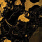 Black and Gold Scattered Marble Xbox 360 (Includes HDD) Skin